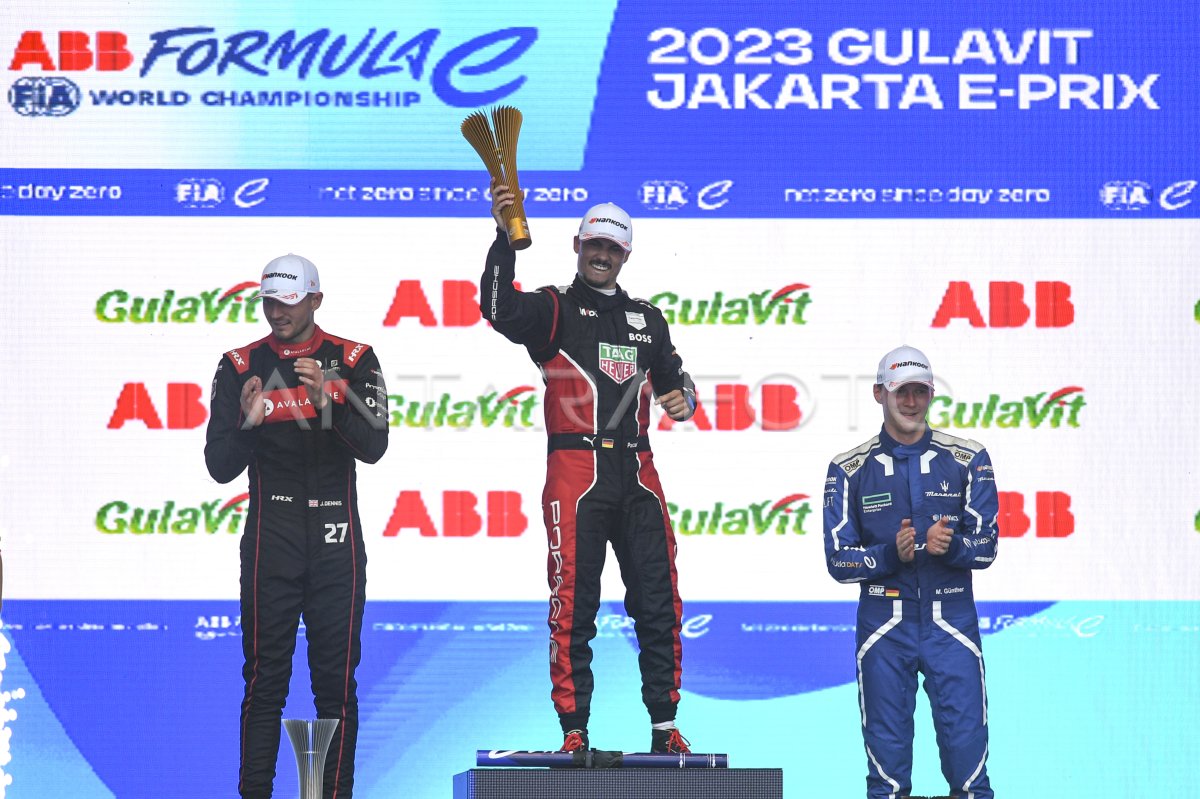 Pascal Wehrlein juara seri ke-10 Formula E 2023