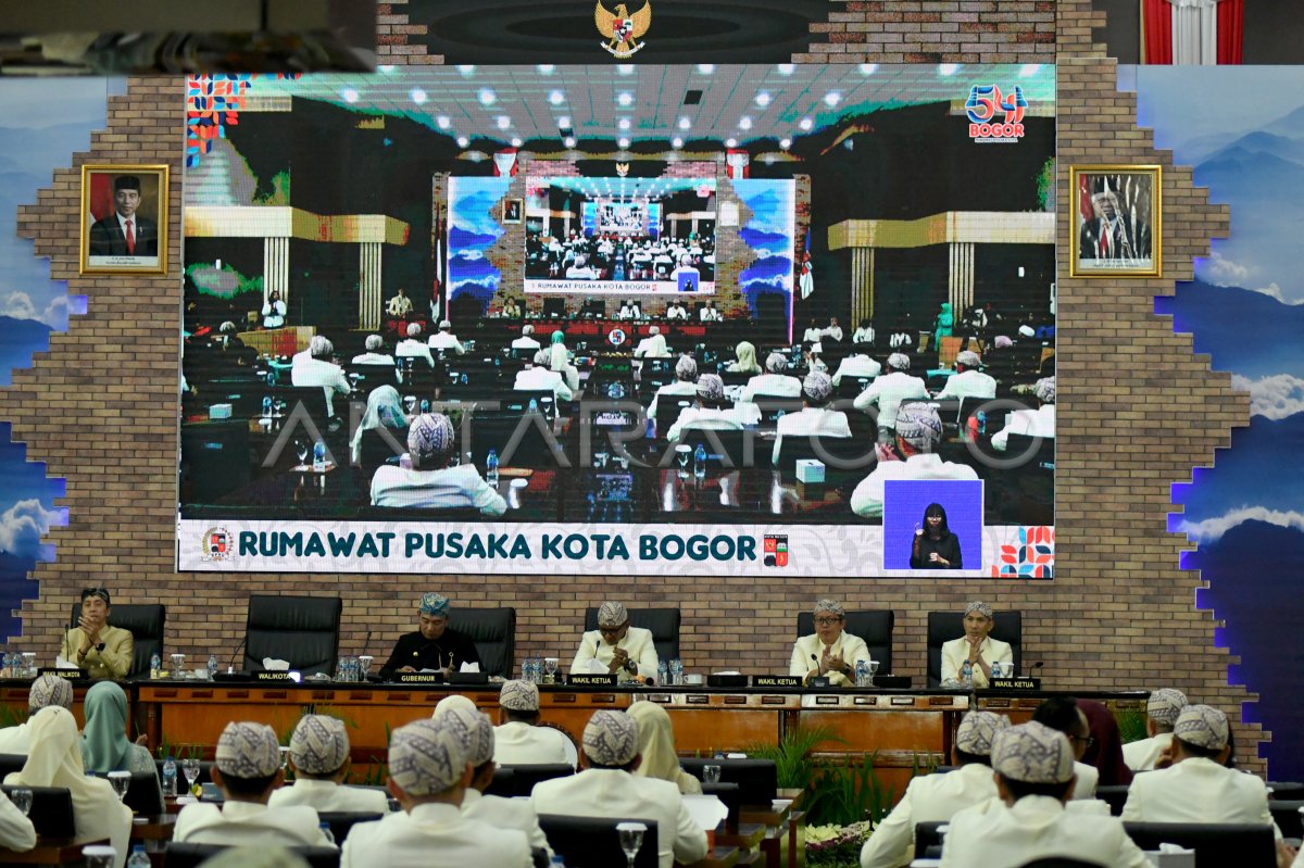 Sidang paripurna hari jadi ke-541 Bogor