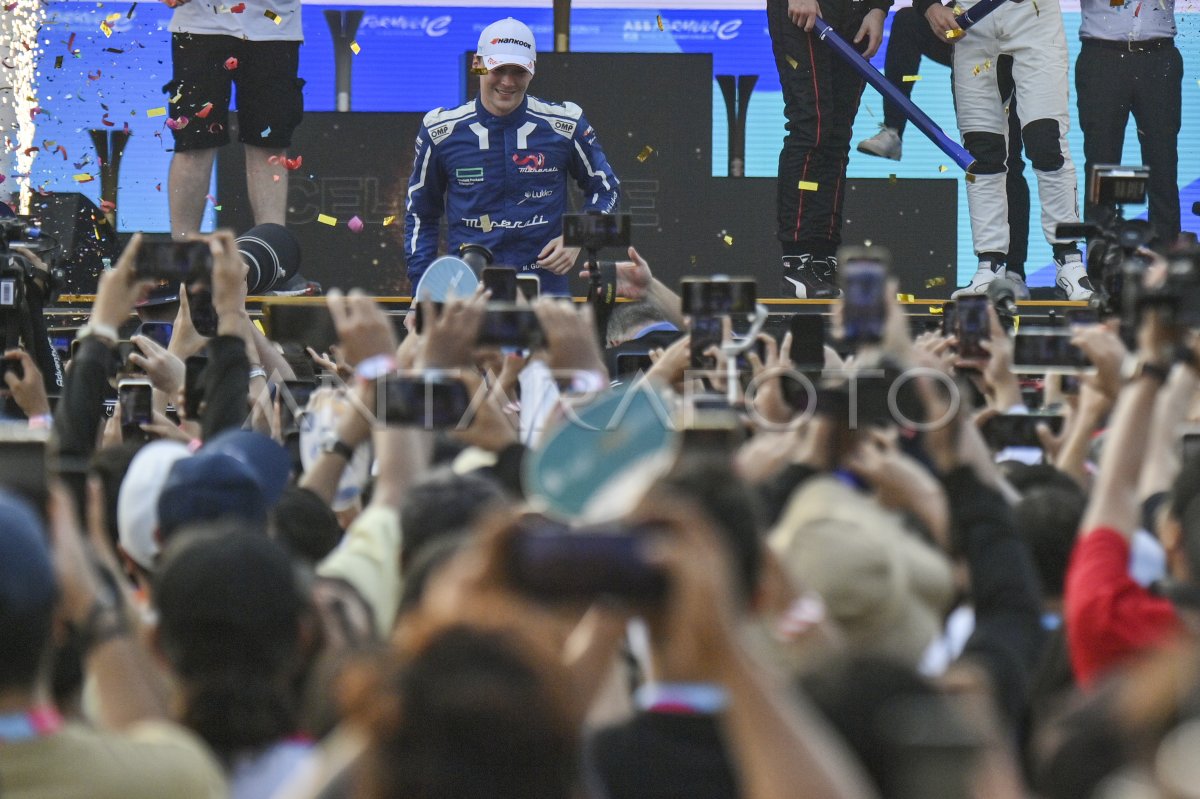 Maximilian Gunther juara seri ke-11 Formula E 2023 Jakarta