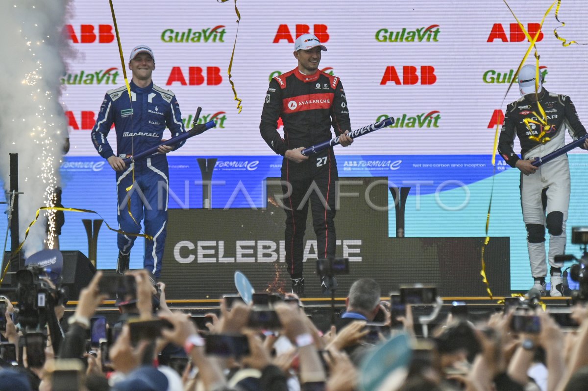 Maximilian Gunther juara seri ke-11 Formula E 2023 Jakarta