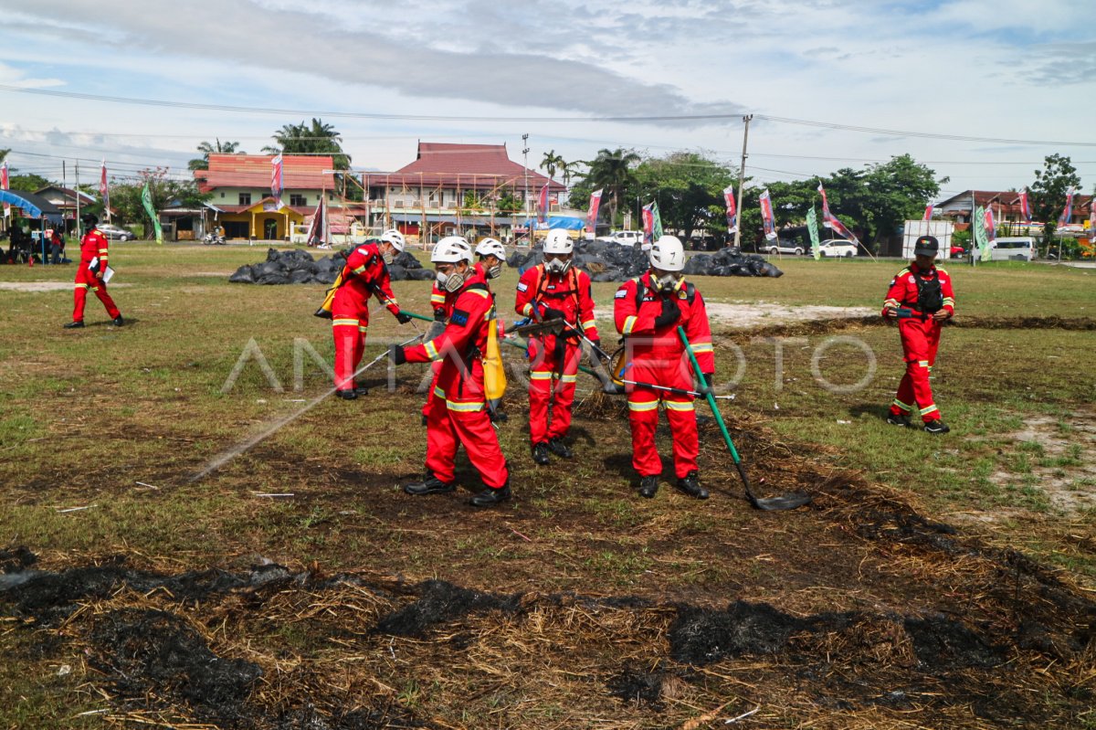 Kompetisi evakuasi tim tanggap darurat pertambangan
