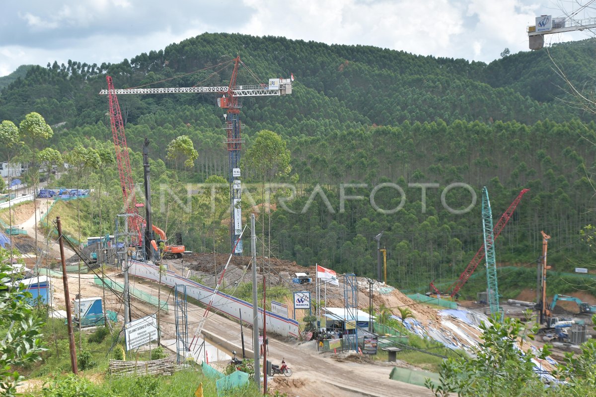 Progres Pembangunan Ikn Nusantara Antara Foto 2874