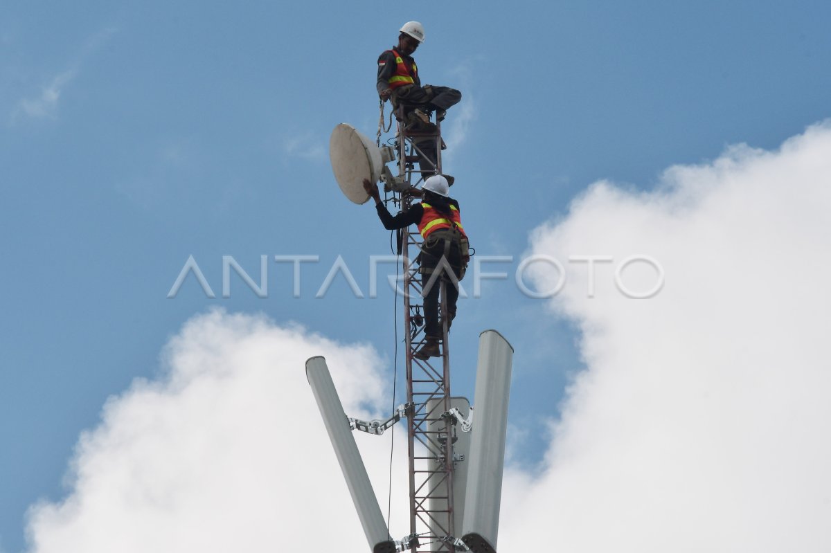 Xl Axiata Membangun Infrastruktur Jaringan Internet Di Ikn Antara Foto