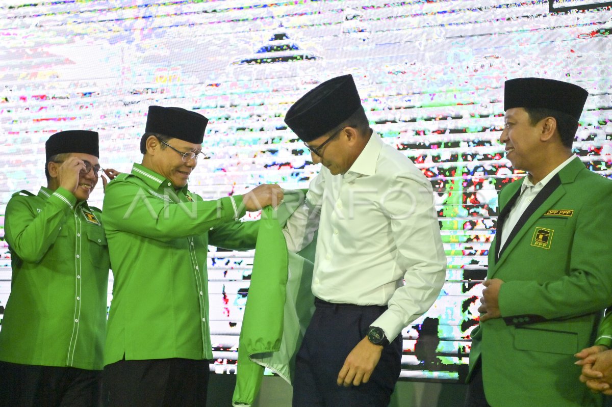 Sandiaga Salahuddin Uno Resmi Gabung PPP | ANTARA Foto