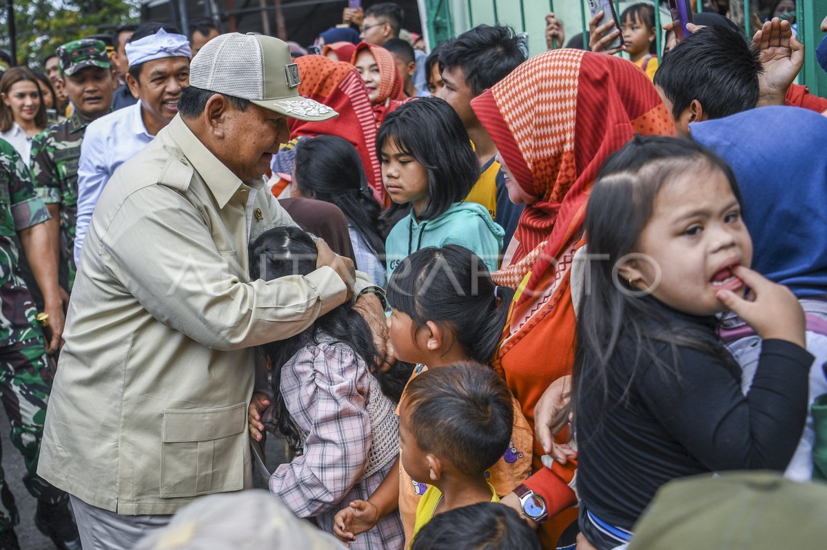 Kunjungan Kerja Menhan Prabowo Di Lembang Antara Foto