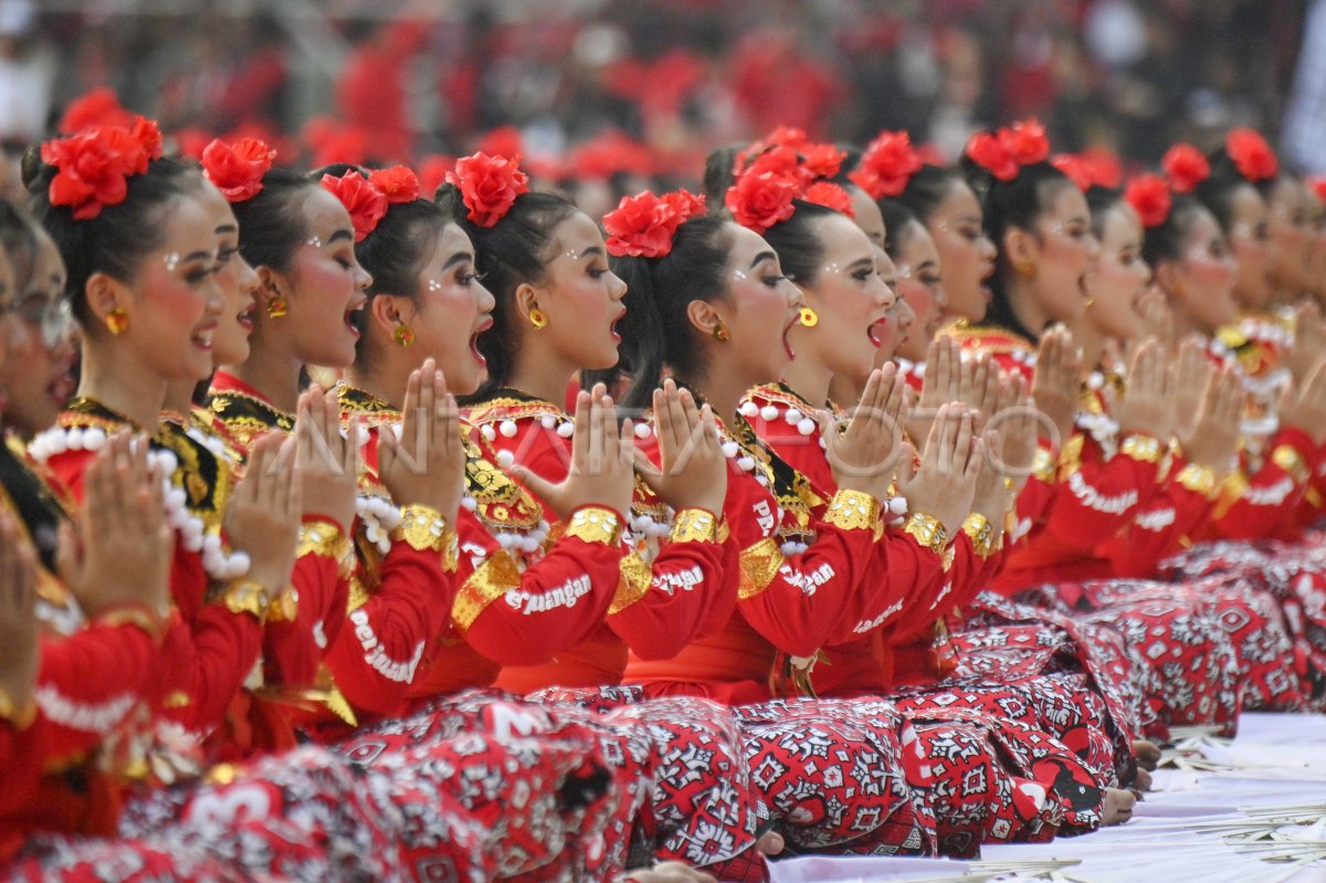 Puncak Bulan Bung Karno 2023 Di SUGBK | ANTARA Foto