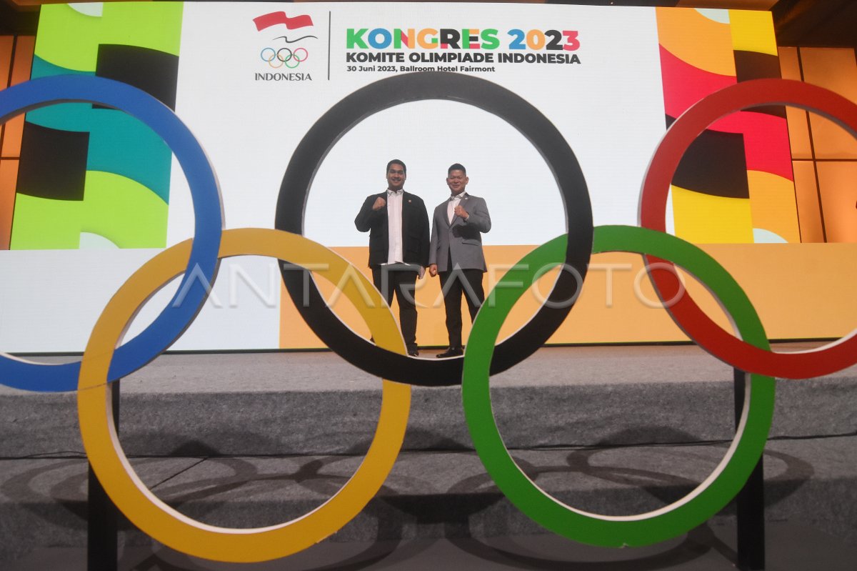 Kongres Komite Olimpiade Indonesia 2023 ANTARA Foto