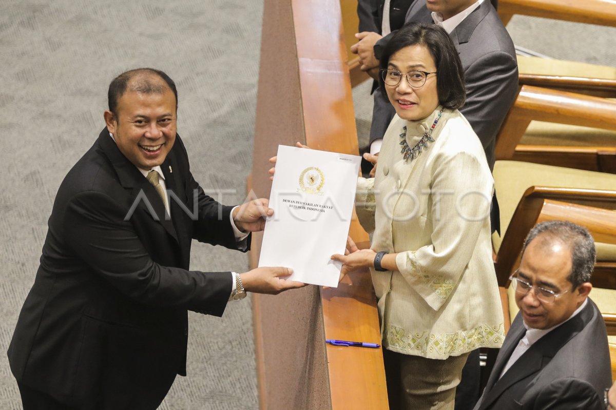 Rapat Paripurna Ke Dpr Antara Foto