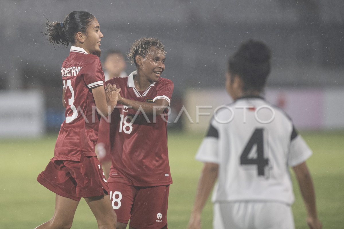Indonesia kalahkan Timor Leste 7-0 | ANTARA Foto