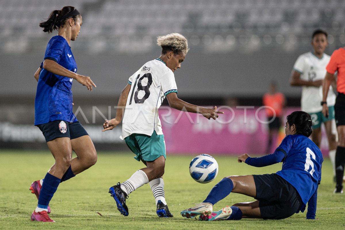 AFF U-19 : Indonesia vs Kamboja | ANTARA Foto