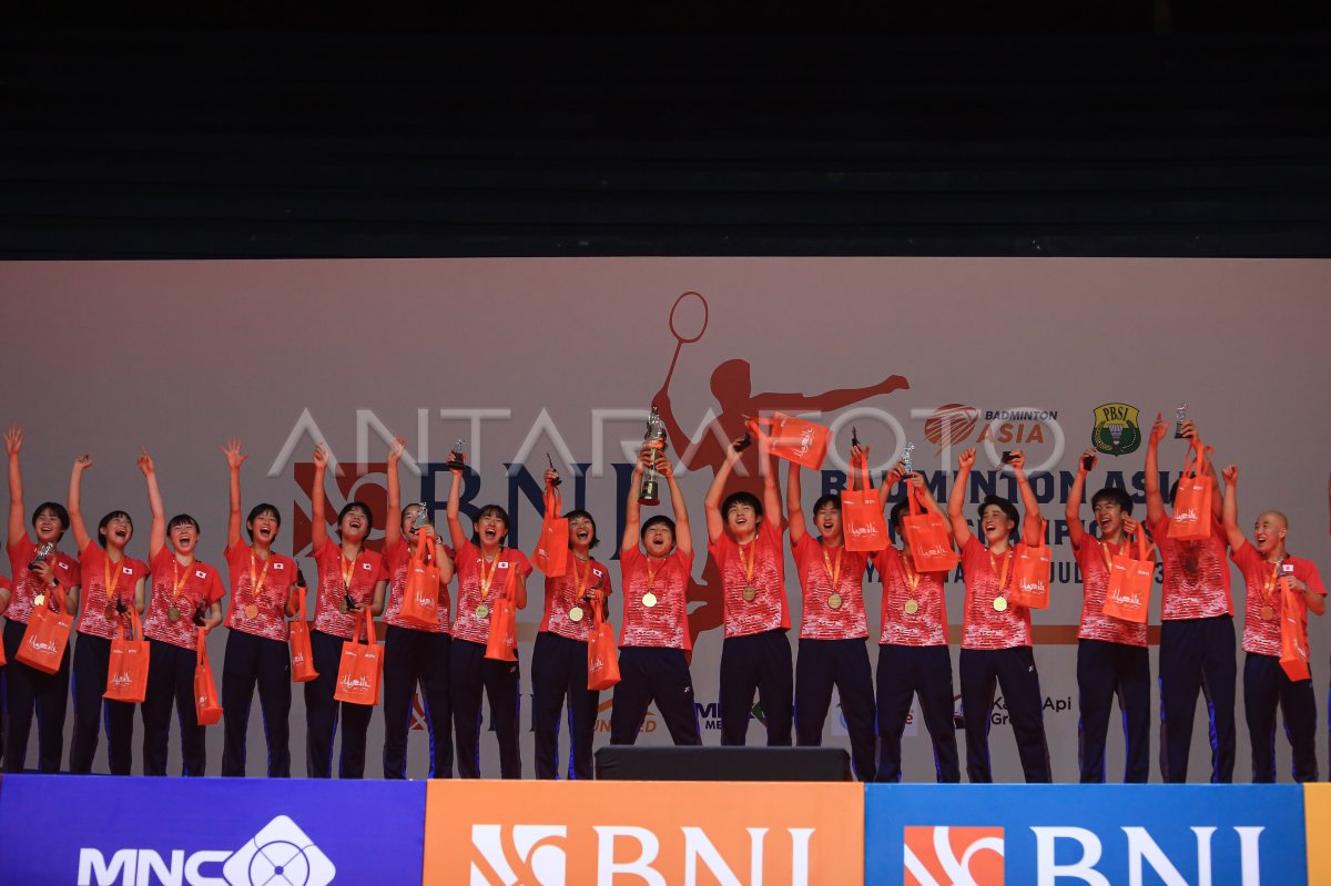 Jepang juara beregu campuran Badminton Asia Junior Championships