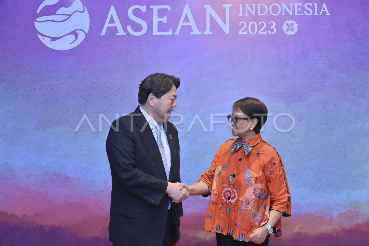 Pertemuan Bilateral Indonesia-Jepang | ANTARA Foto