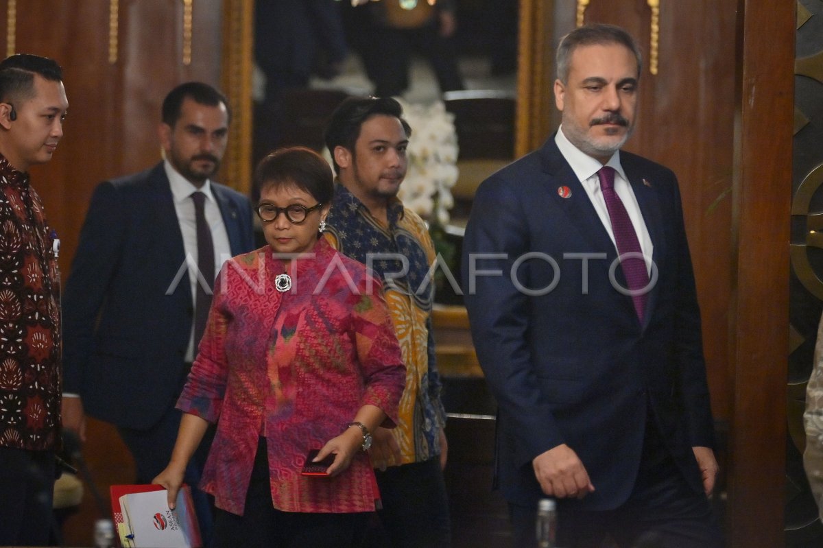 Pertemuan Bilateral Indonesia Dan Turki | ANTARA Foto