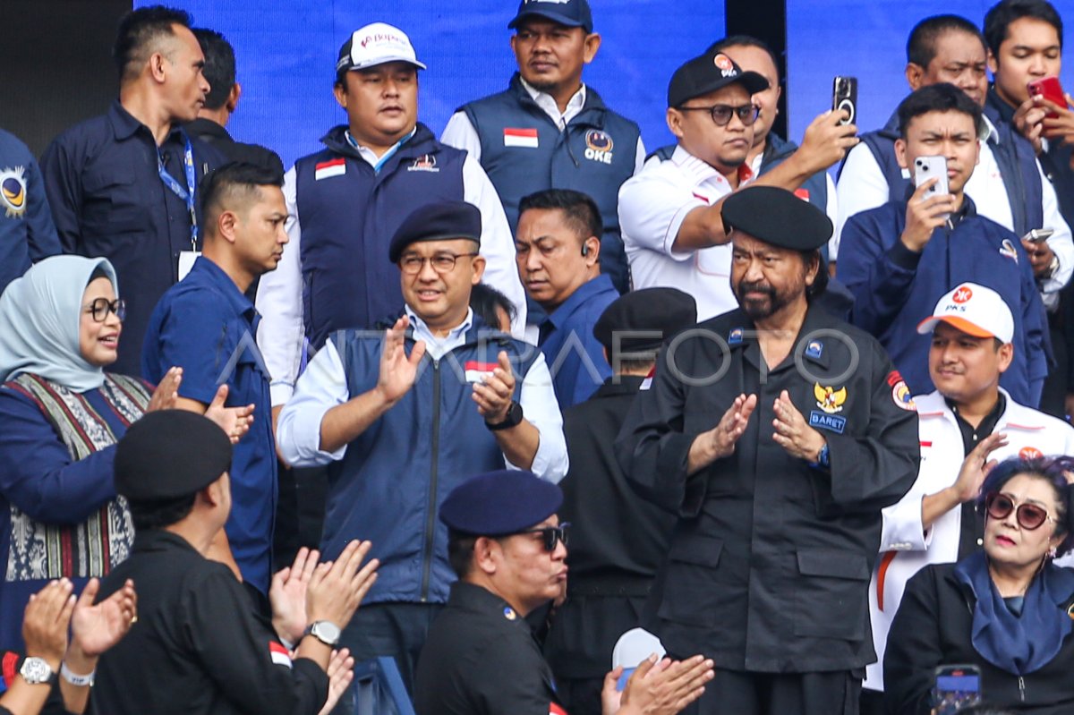 Apel Siaga Perubahan Partai Nasdem Antara Foto 3769