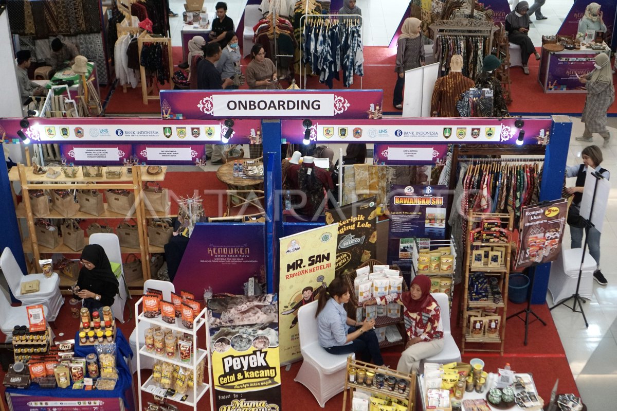 Pameran Produk Umkm Binaan Bi Solo Antara Foto