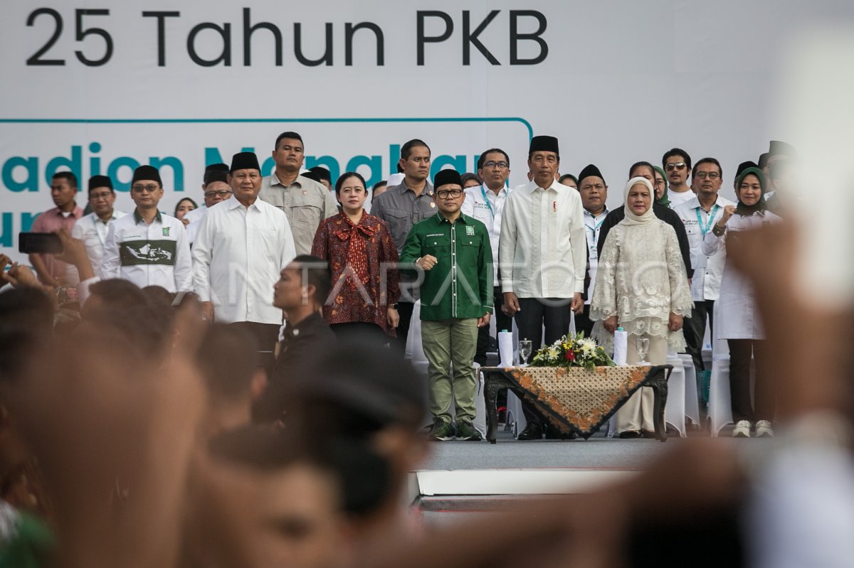 Perayaan Harlah Ke-25 PKB | ANTARA Foto