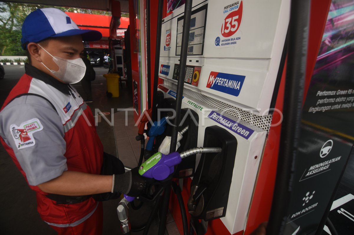 Pertamina Luncurkan Bbm Pertamax Green 95 Antara Foto 5247