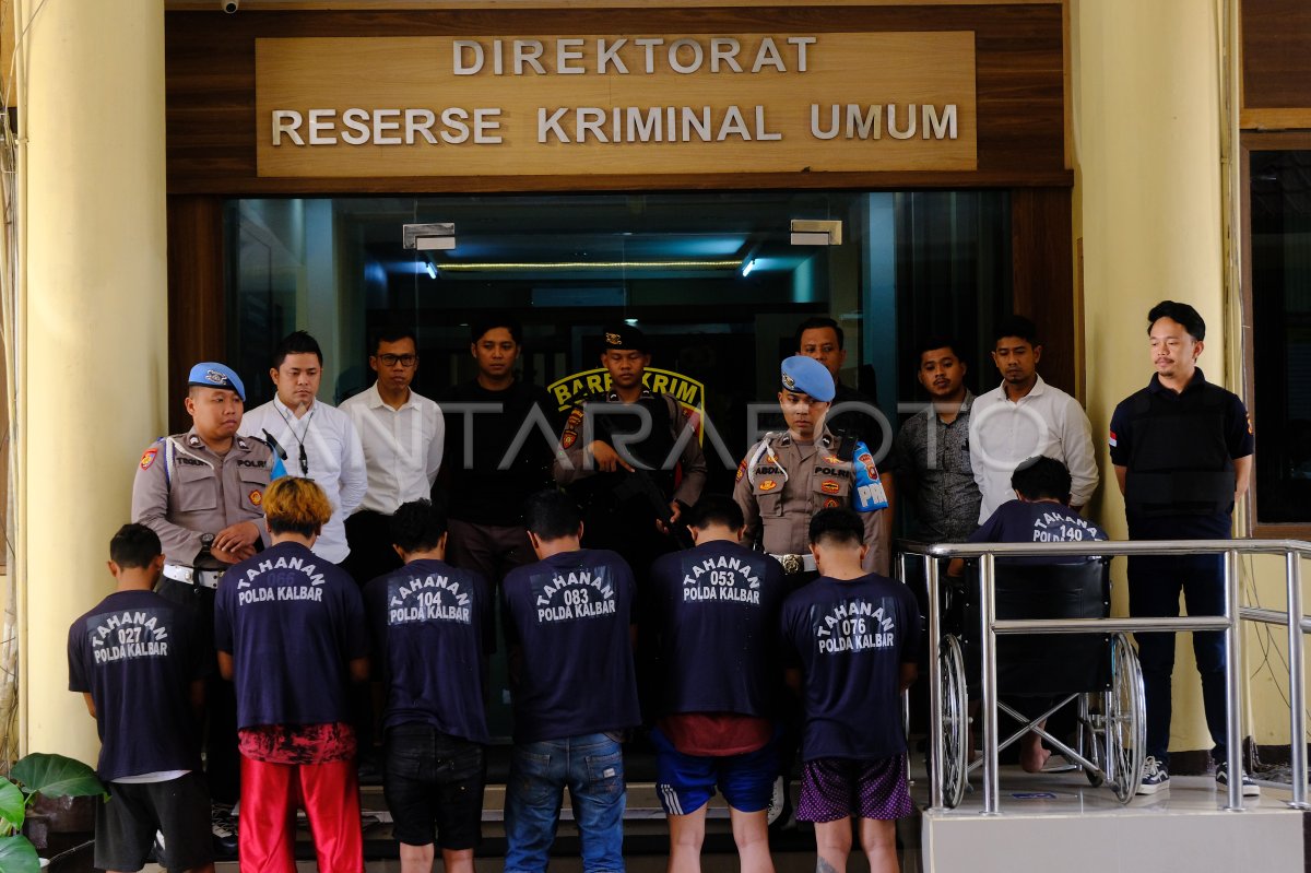 Rilis kasus perampokan angkutan logistik di Pontianak