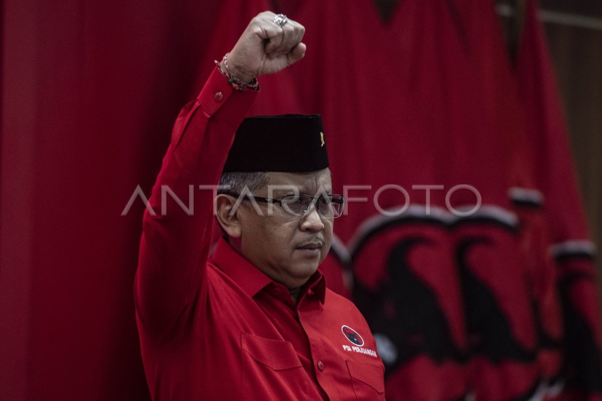 Pelatihan Jurkam Pdip Jelang Kampanye Pemilu 2024 Antara Foto