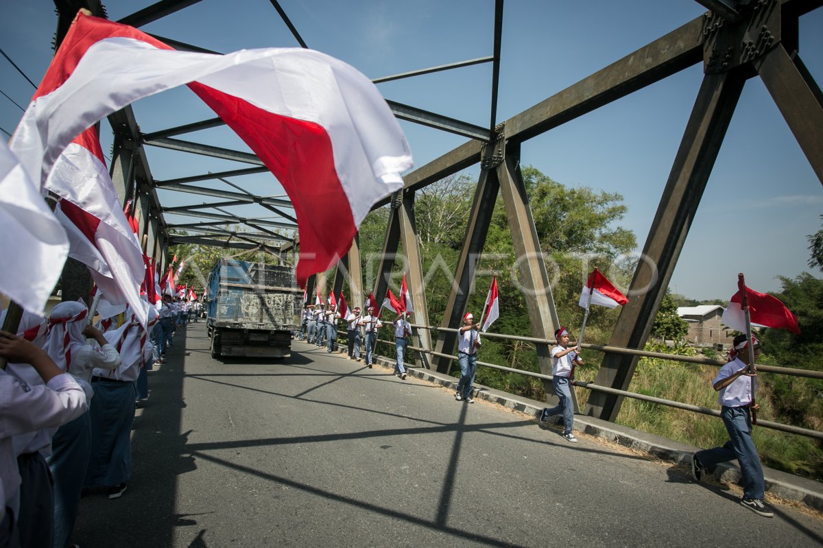 Pesta bendera pelajar SMK di Sragen