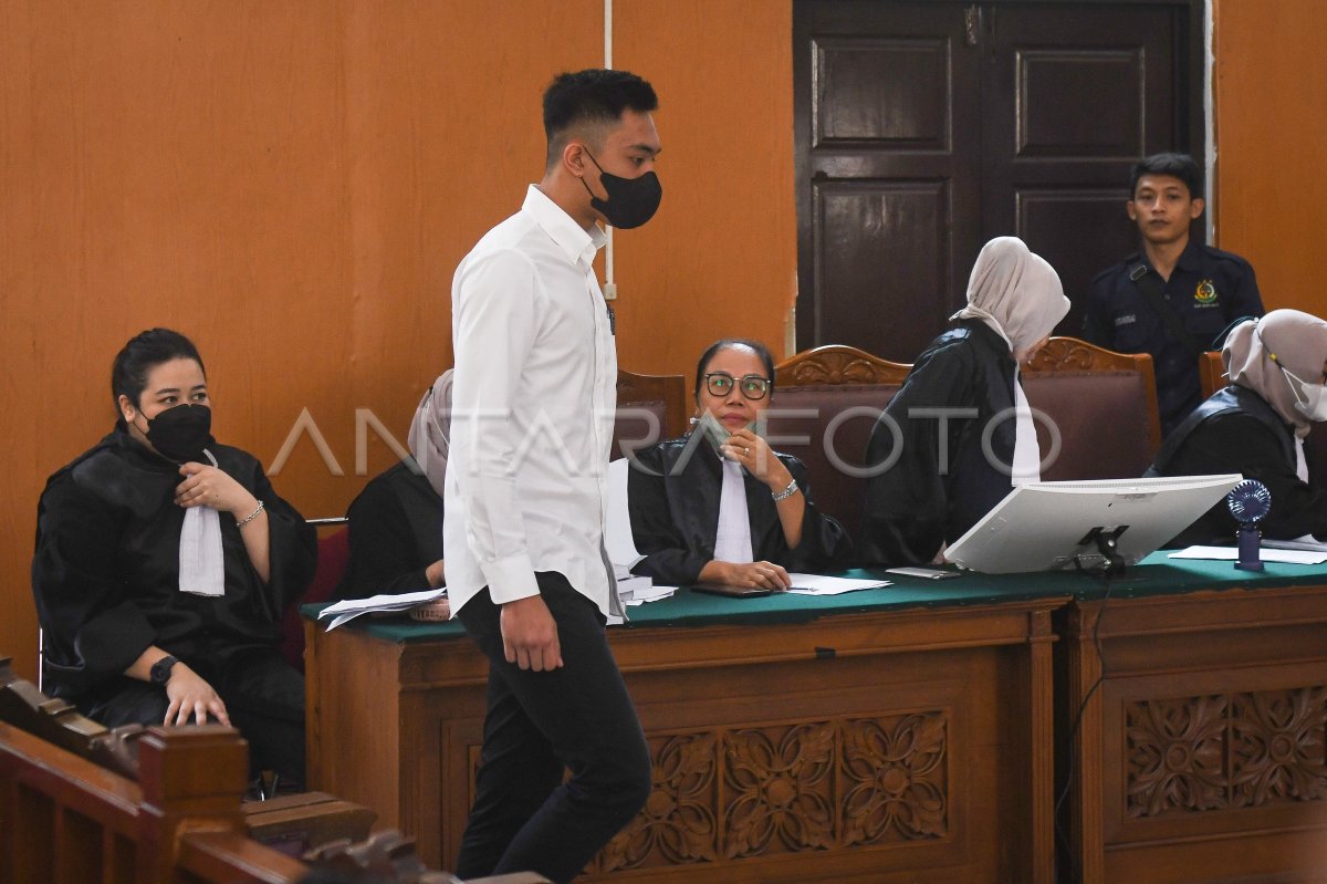 Sidang Pembacaan Tuntutan Mario Dandy | ANTARA Foto