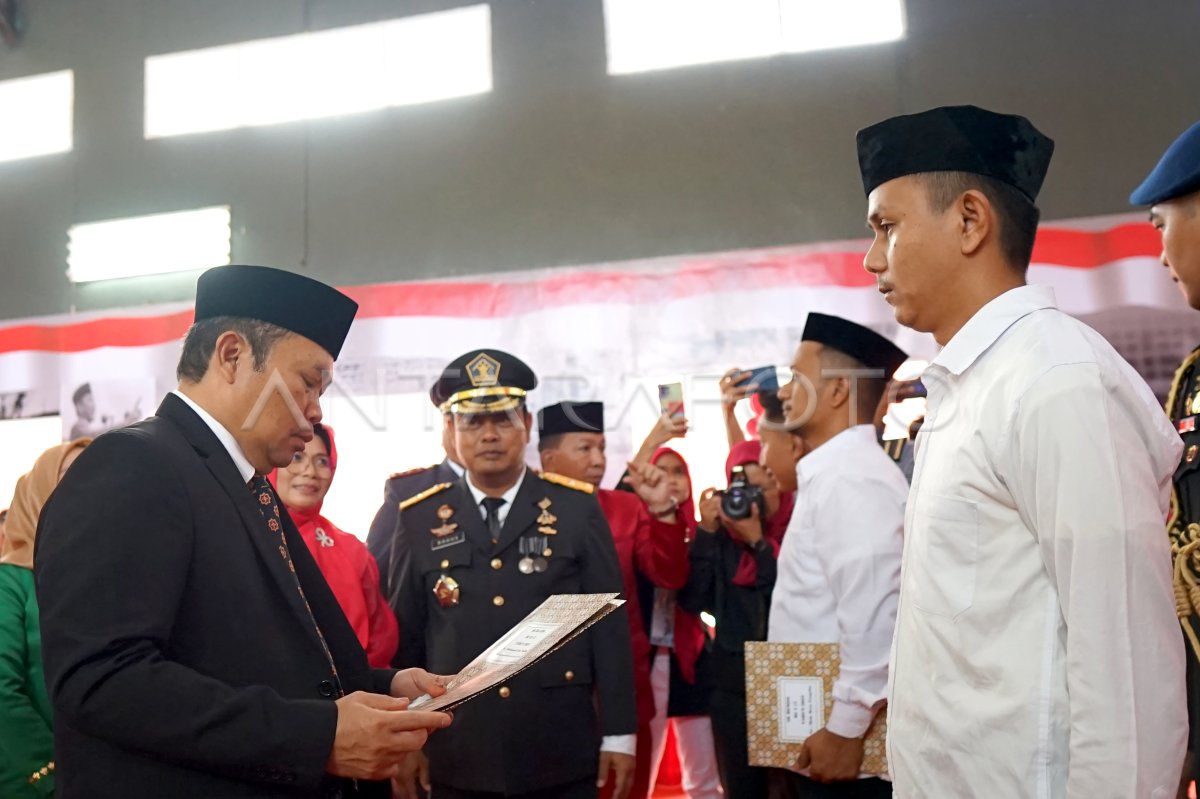 Penyerahan Remisi Umum HUT RI | ANTARA Foto