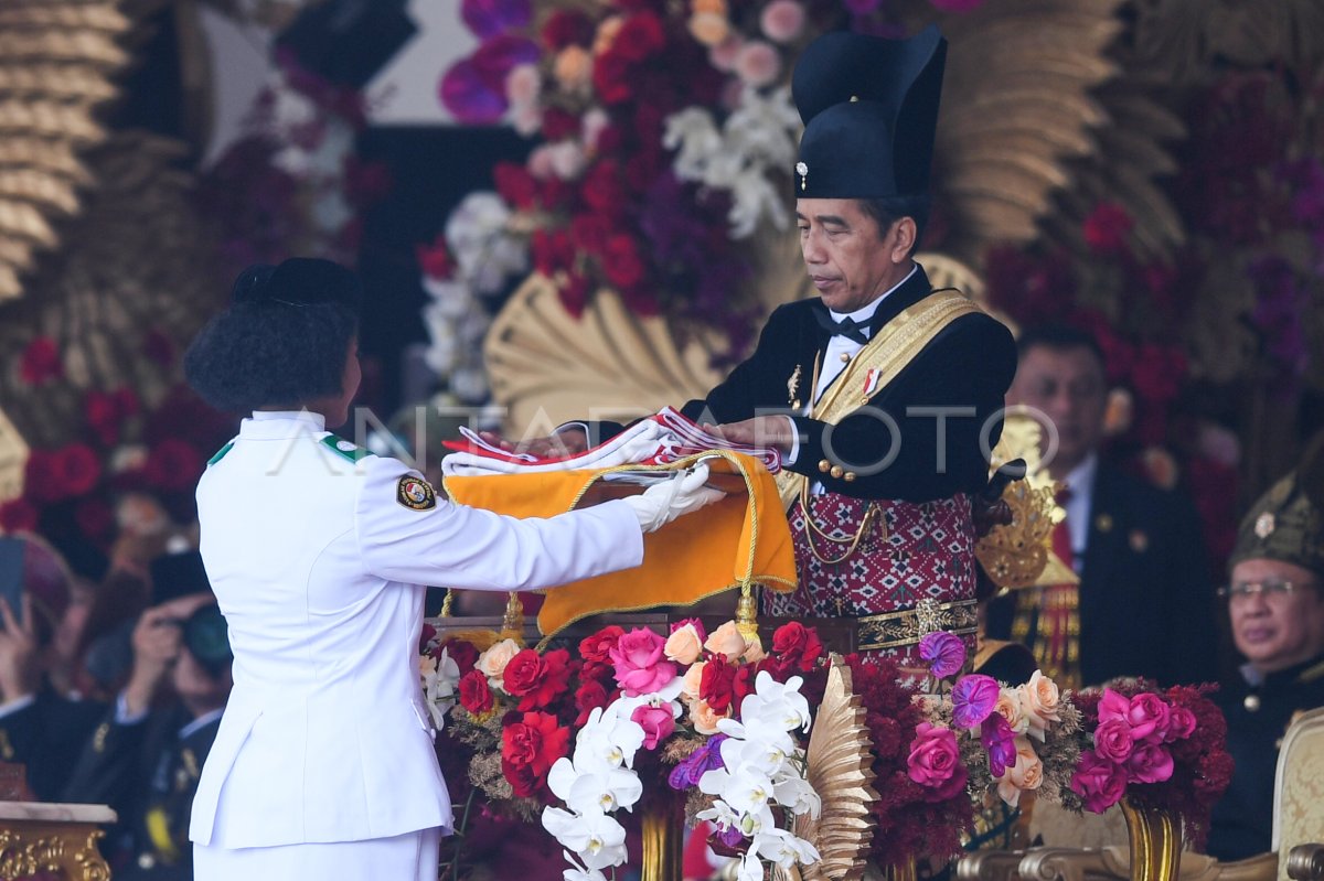 Upacara Peringatan Detik Detik Proklamasi Antara Foto 6926