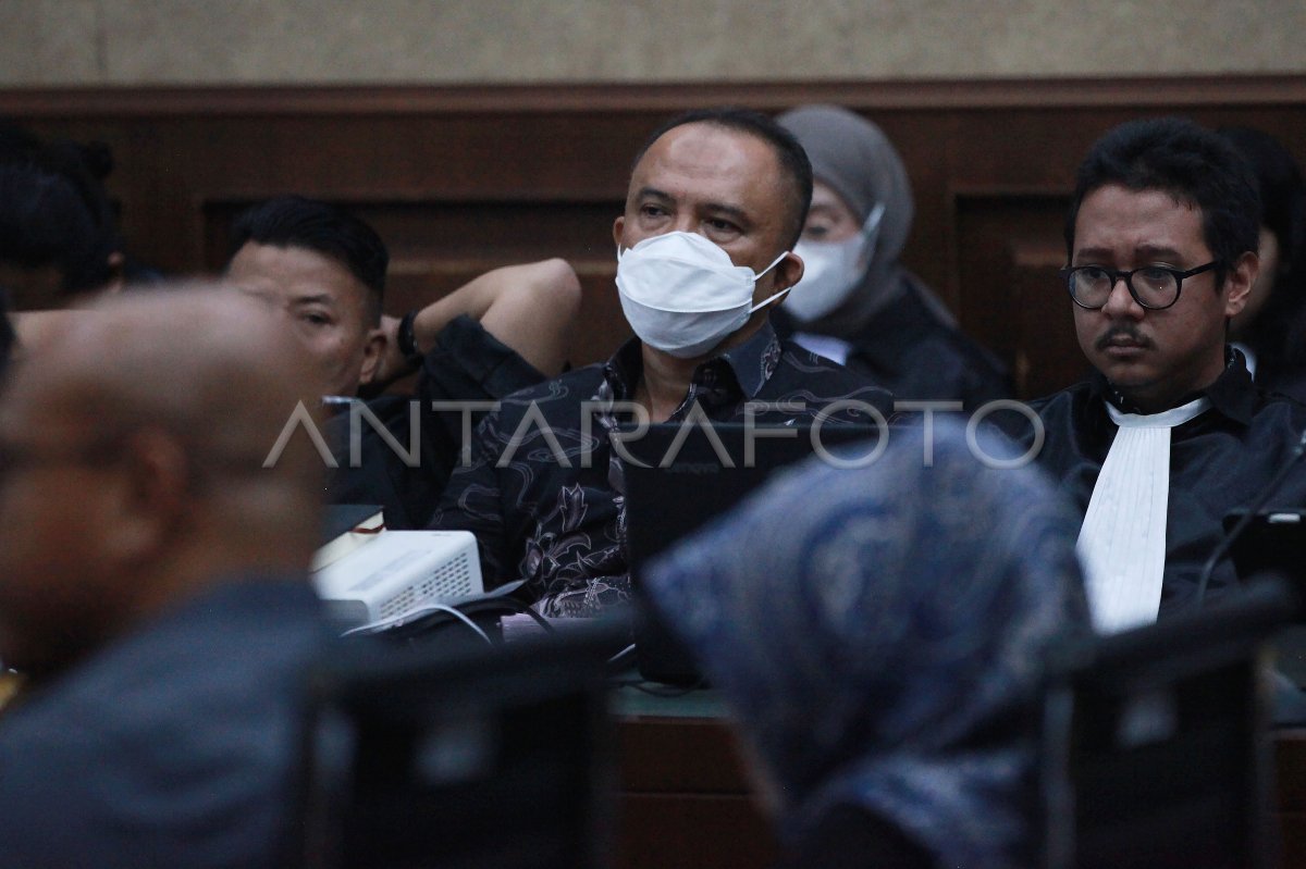 Sidang Lanjutan Kasus Korupsi BTS 4G BAKTI Kominfo | ANTARA Foto