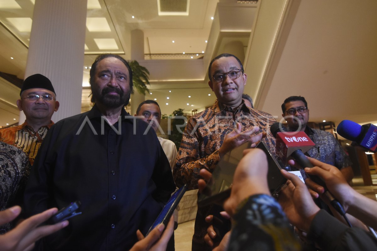 Anies Baswedan Gelar Pertemuan Dengan Koalisi Pendukungnya Antara Foto