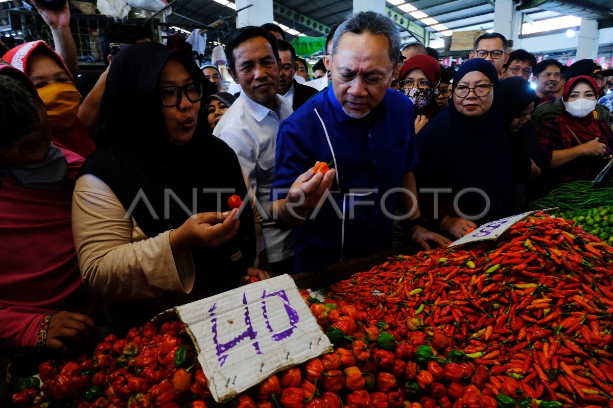 Mendag pantau harga pasar di Pontianak