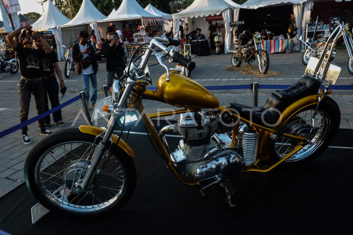 Pameran motor modifikasi | ANTARA Foto