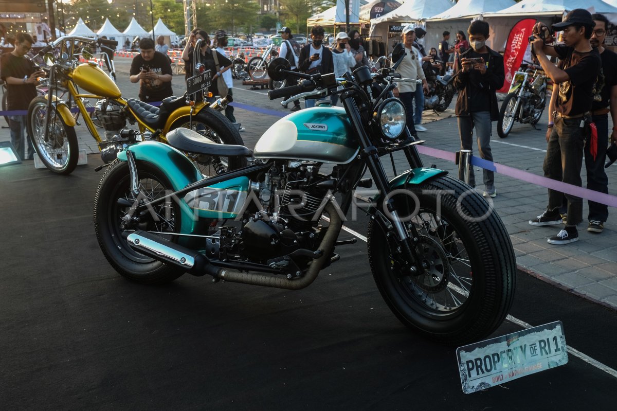 Pameran motor modifikasi | ANTARA Foto