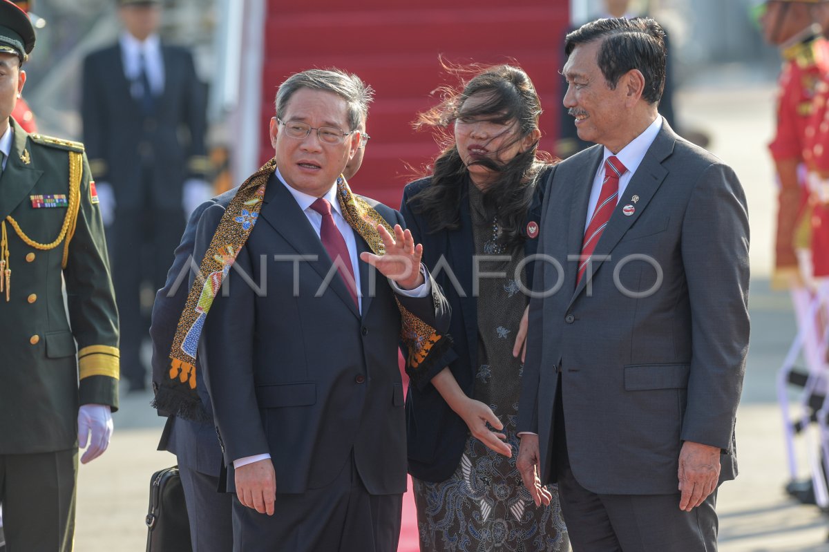 Kedatangan Perdana Menteri China Li Qiang | ANTARA Foto