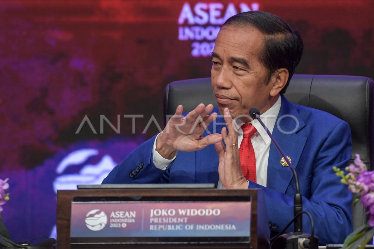 Konferensi pers penutupan KTT ke-43 ASEAN 2023