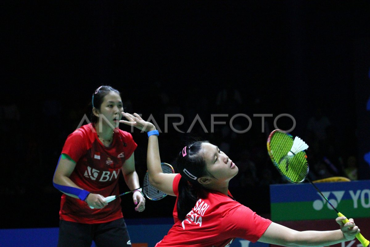 Ganda putri Indonesia juara BNI Master I 2023
