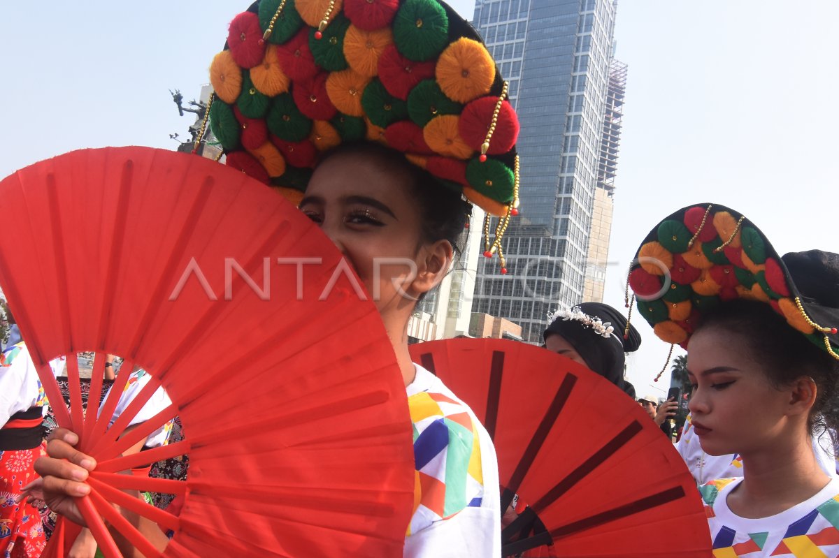 Parade budaya Beautifull Heritage of Indonesia