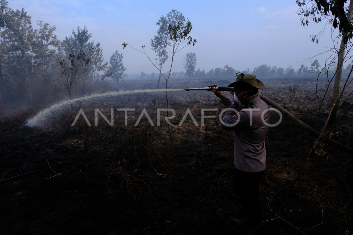 Sebaran titik panas Kalimantan Barat
