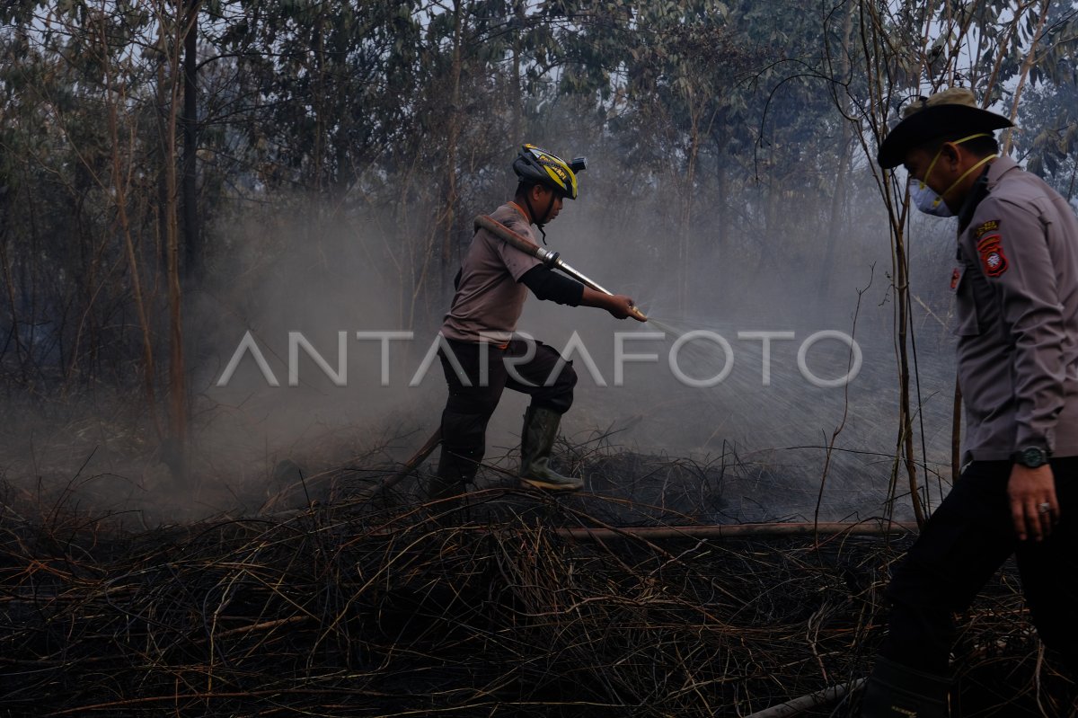 Sebaran titik panas Kalimantan Barat