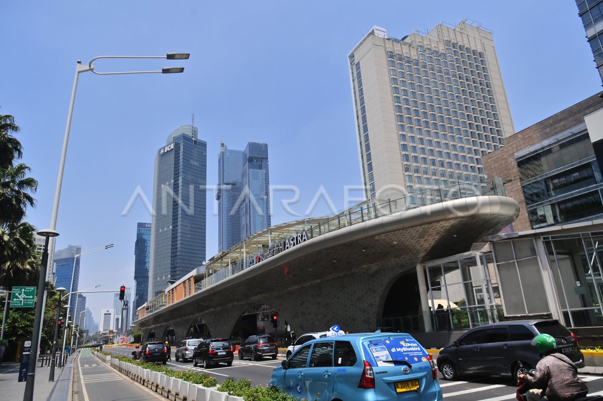 Kualitas Udara Jakarta Membaik | ANTARA Foto