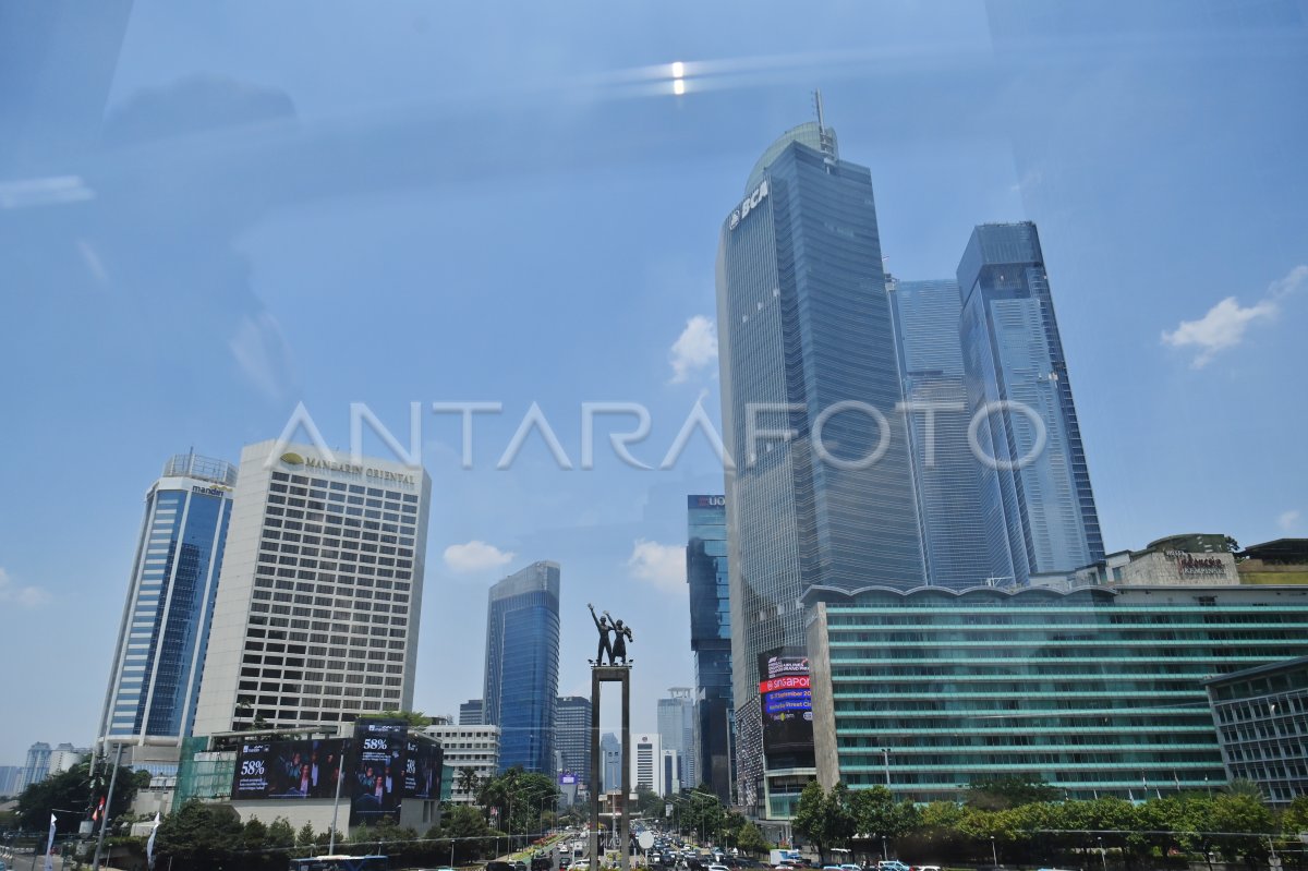 Kualitas Udara Jakarta Membaik | ANTARA Foto