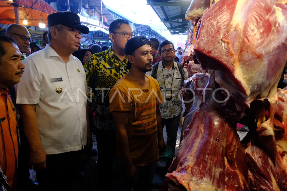 PJ Gubernur Kalbar pantau harga di pasar tradisional