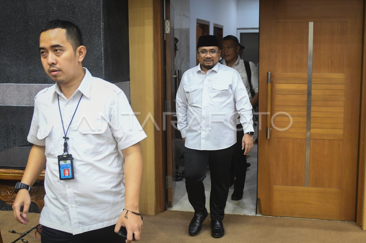 Raker Evaluasi Penyelenggaraan Haji 2023 | ANTARA Foto