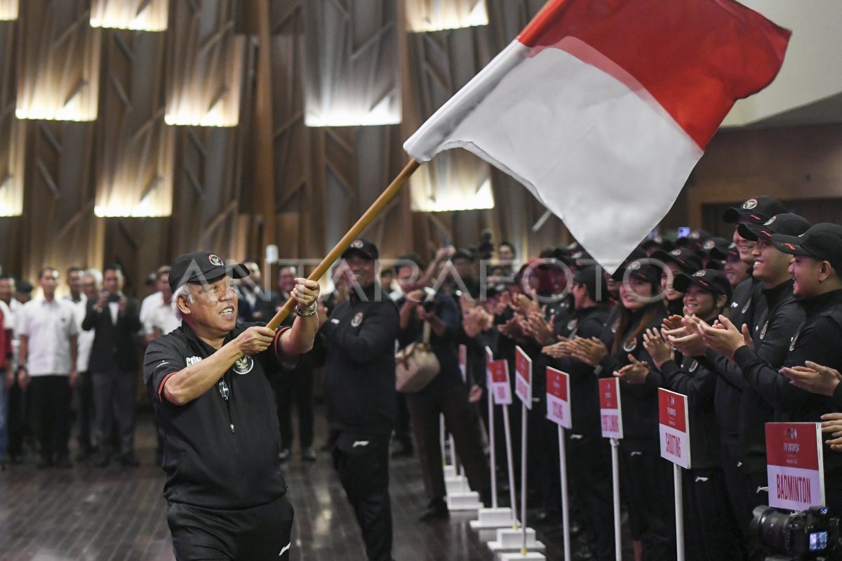 Pengukuhan kontingen Asian Games 2022
