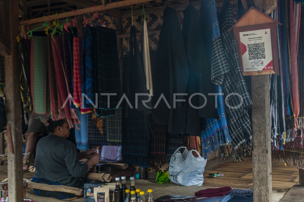 Pertumbuhan UMKM Suku Badui ANTARA Foto