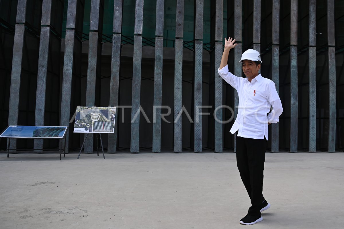 Presiden tinjau progres pembangunan IKN
