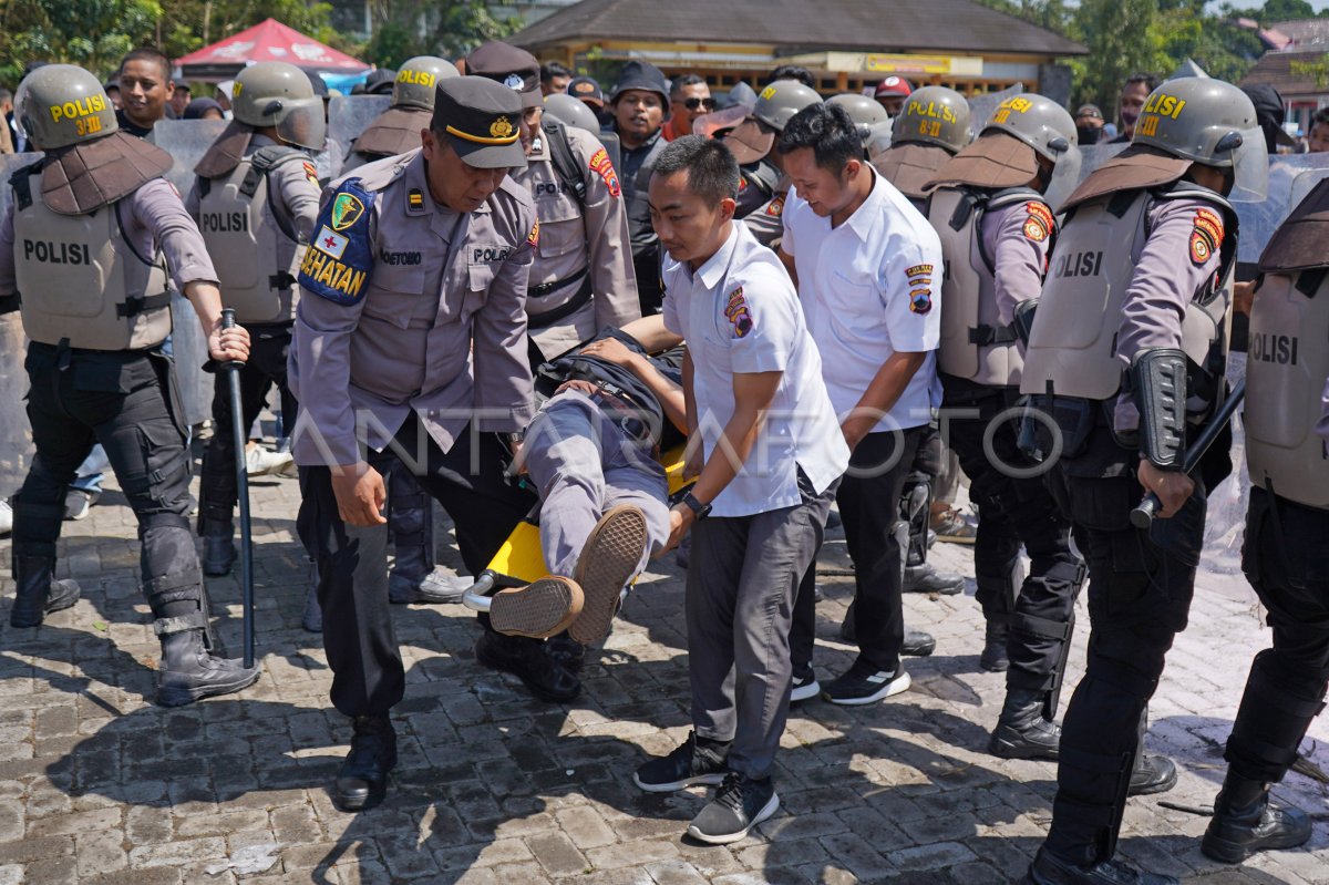 Latihan Sispamkota di Temanggung