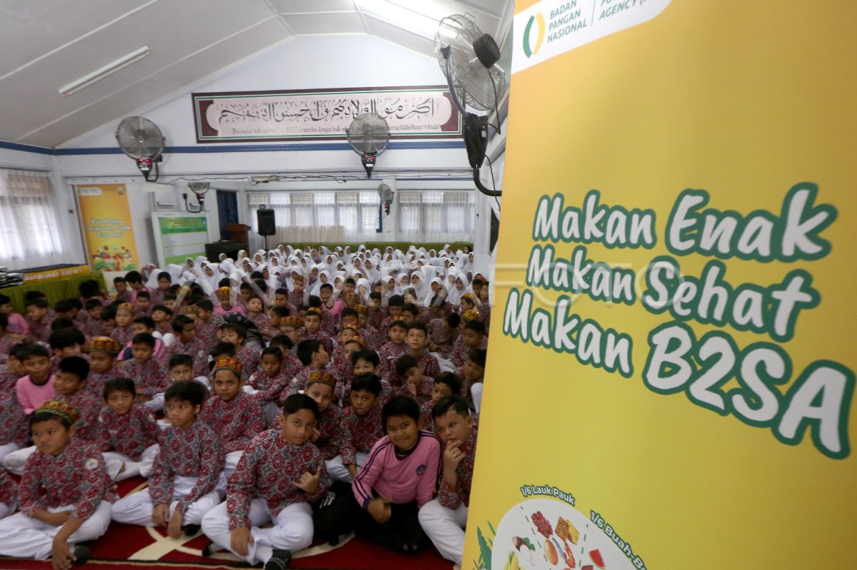 Edukasi Konsumsi Pangan B2SA | ANTARA Foto