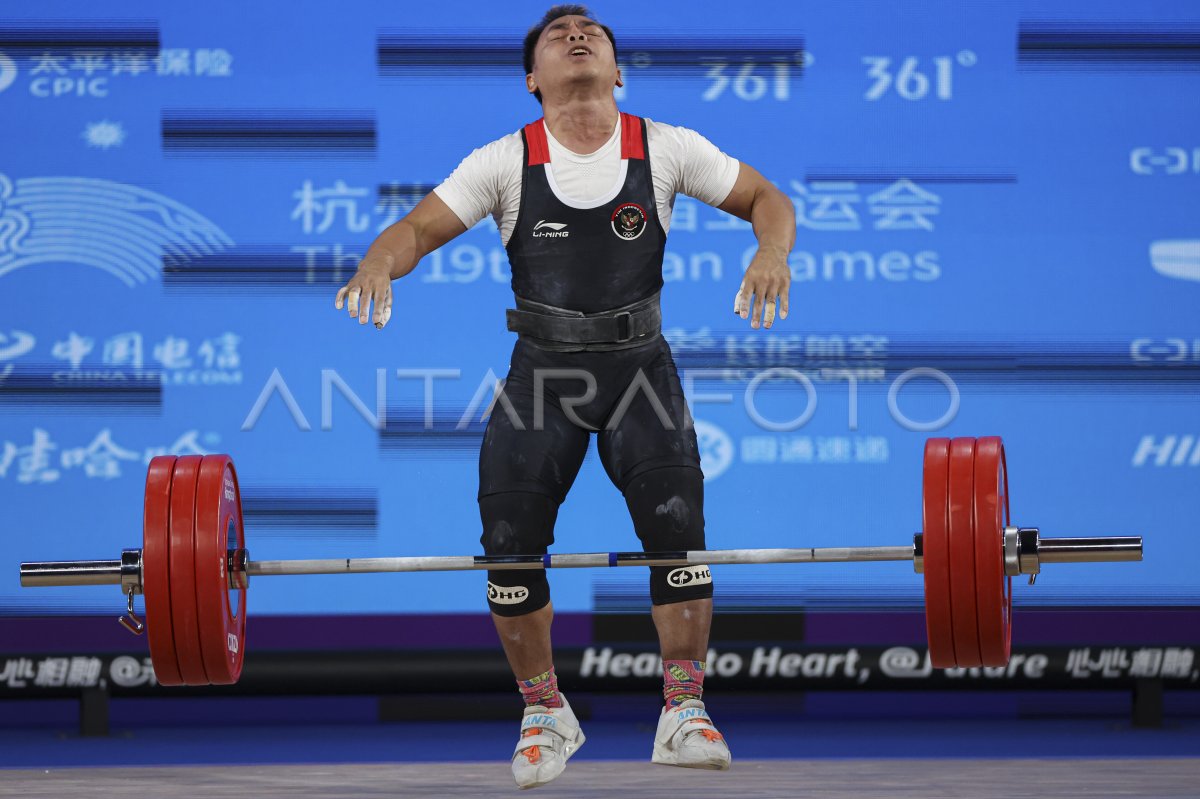 Eko Yuli Irawan Gagal Raih Medali Asian Games Antara Foto