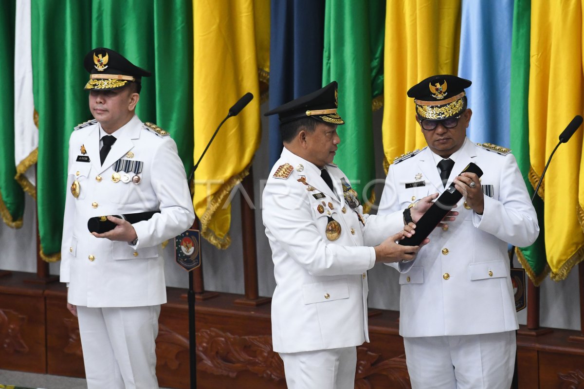 Pelantikan PJ Gubernur Sumsel dan Kaltim