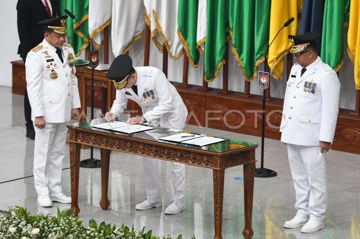 Pelantikan PJ Gubernur Sumsel dan Kaltim